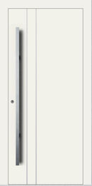 Turenwerke SL75 Design 1210 Premium75 Aluminium Door - Traffic White RAL 9016