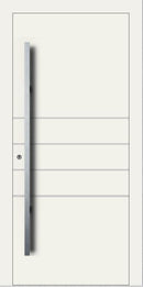 Turenwerke SL75 Design 270 Premium75 Aluminium Door - Traffic White RAL 9016