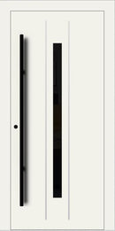 Turenwerke SL75 Design 620B Premium75 Aluminium Door - Traffic White RAL 9016