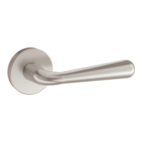 Atlantic Adra Designer Lever on Round Rose (Pearl Nickel)