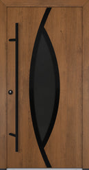 Turenwerke Classic DS82 Design C25 Steel Door - Wood Finish Options - Blackline