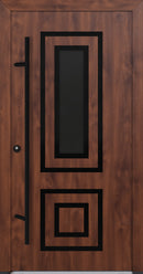 Turenwerke Classic DS68 Design C32 Steel Door - Wood Finish Options - Blackline