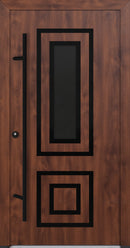Turenwerke Classic DS82 Design C32 Steel Door - Wood Finish Options - Blackline