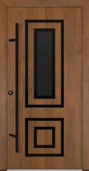 Turenwerke Classic DS82 Design C32 Steel Door - Wood Finish Options - Blackline