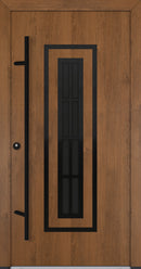 Turenwerke Classic DS68 Design C33 Steel Door - Wood Finish Options - Blackline