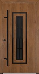 Turenwerke Classic DS82 Design C33 Steel Door - Wood Finish Options - Blackline