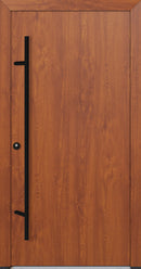 Turenwerke ALU-STEEL DS68 Design 20 Steel Door - Wood Finish Options - Blackline