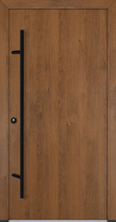 Turenwerke ALU-STEEL DS68 Design 20 Steel Door - Wood Finish Options - Blackline