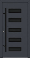 Turenwerke ALU-STEEL DS82 Design 31 Steel Door - Anthracite or White - Blackline