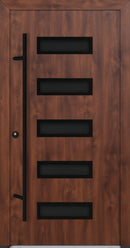Turenwerke ALU-STEEL DS82 Design 31 Steel Door - Wood Finish Options - Blackline