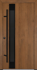 Turenwerke ALU-STEEL DS82 Design 34 Steel Door - Wood Finish Options - Blackline
