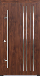 Turenwerke ALU-STEEL DS82 Design 44 Steel Door - Wood Finish Options