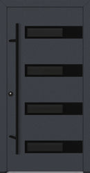 Turenwerke ALU-STEEL DS68 Design 63 Steel Door - Anthracite or White - Blackline