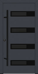 Turenwerke ALU-STEEL DS82 Design 63 Steel Door - Anthracite or White - Blackline