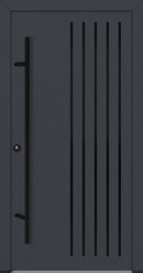 Turenwerke ALU-STEEL DS82 Design 64 Steel Door - Anthracite or White - Blackline