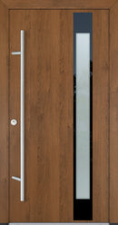 Turenwerke Glassline DS82 Design GLAS04 Steel Door - Wood Finish Options