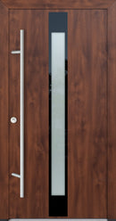 Turenwerke Glassline DS82 Design GLAS05 Steel Door - Wood Finish Options