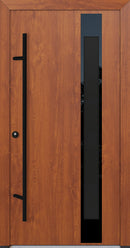 Turenwerke Glassline DS82 Design GLAS24 Steel Door - Wood Finish Options - Blackline