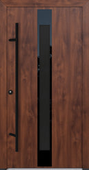 Turenwerke Glassline DS68 Design GLAS25 Steel Door - Wood Finish Options - Blackline