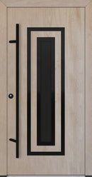 Turenwerke Classic DS68 Design C31 Steel Door - Wood Finish Options - Blackline