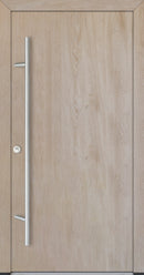 Turenwerke ALU-STEEL DS82 Design 00 Steel Door - Wood Finish Options