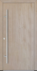 Turenwerke ALU-STEEL DS68 Design 00 Steel Door - Wood Finish Options