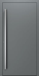 Turenwerke SL75 Design 00 Premium75 aluminium door in basalt grey RAL 7012