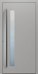 Turenwerke SL75 Design 14 Premium75 aluminium door in grey RAL 9007