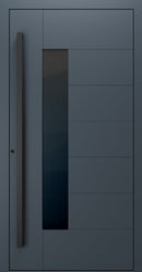 Turenwerke SL75 Design 1420B Premium75 aluminium door in anthracite grey RAL 7016