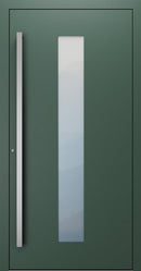 Turenwerke SL75 Design 15 Premium75 Aluminium Door - Fir Green RAL 6009