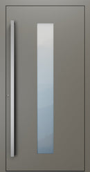 Turenwerke SL75 Design 15 Premium75 aluminium door in umbra grey RAL 7022