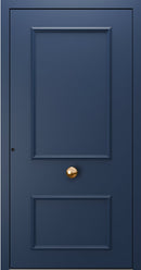 Turenwerke SL75 Design 1900 Premium75 Classic Aluminium Door - Sapphire Blue RAL 5003