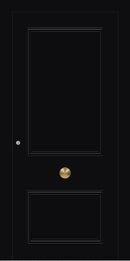 Turenwerke SL75 Design 1900 Premium75 Classic Aluminium Door - Jet Black RAL 9005