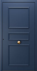 Turenwerke SL75 Design 1910 Premium75 Classic Aluminium Door - Sapphire Blue RAL 5003