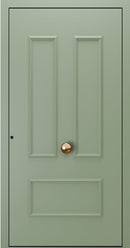 Turenwerke SL75 Design 1920 Premium75 Classic Aluminium Door - Pale Green RAL 6021