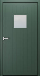 Turenwerke SL75 Design 1990 Premium75 Classic Aluminium Door - Fir Green RAL 6009