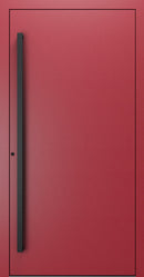 Turenwerke SL75 Design 20 Premium75 aluminium door in purple red RAL 3004