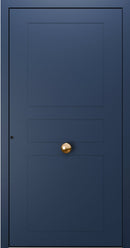 Turenwerke SL75 Design 2000 Premium75 Classic Aluminium Door - Sapphire Blue RAL 5003