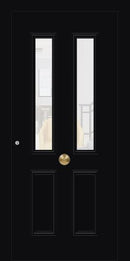 Turenwerke SL75 Design 2010 Premium75 Classic Aluminium Door - Jet Black RAL 9005