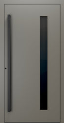 Turenwerke SL75 Design 24 Premium75 aluminium door in umbra grey RAL 7022