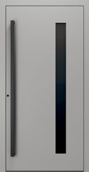 Turenwerke SL75 Design 24 Premium75 aluminium door in grey RAL 9007