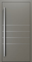 Turenwerke SL75 Design 270 Premium75 aluminium door in umbra grey RAL 7022