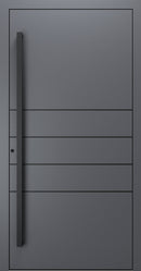 Turenwerke SL75 Design 270B Premium75 aluminium door in slate grey RAL 7015