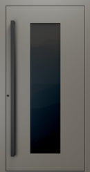 Turenwerke SL75 Design 28 Premium75 aluminium door in umbra grey RAL 7022