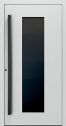 Turenwerke SL75 Design 28 Premium75 aluminium door in light grey RAL 7035
