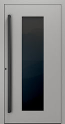 Turenwerke SL75 Design 28 Premium75 aluminium door in grey RAL 9007
