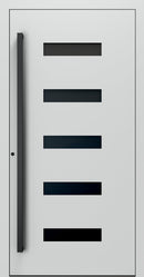 Turenwerke SL75 Design 31 Premium75 aluminium door in light grey RAL 7035