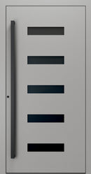 Turenwerke SL75 Design 31 Premium75 Aluminium Door - Grey RAL 9007 Blackline