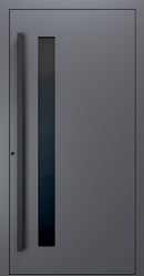 Turenwerke SL75 Design 34 Premium75 aluminium door in slate grey RAL 7015