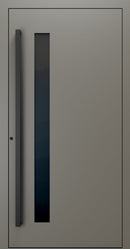 Turenwerke SL75 Design 34 Premium75 aluminium door in umbra grey RAL 7022